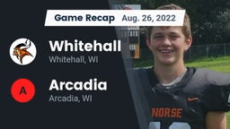 Recap: Whitehall  vs. Arcadia  2022