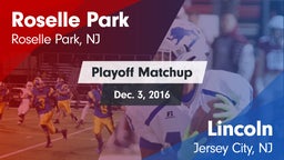 Matchup: Roselle Park vs. Lincoln  2016