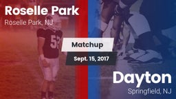 Matchup: Roselle Park vs. Dayton  2017