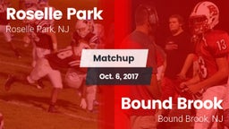 Matchup: Roselle Park vs. Bound Brook  2017