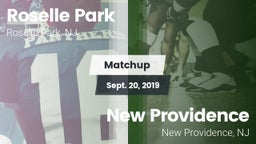 Matchup: Roselle Park vs. New Providence  2019