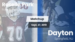 Matchup: Roselle Park vs. Dayton  2019