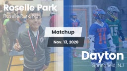 Matchup: Roselle Park vs. Dayton  2020