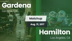 Matchup: Gardena vs. Hamilton  2017