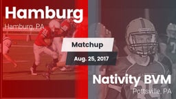 Matchup: Hamburg vs. Nativity BVM  2017