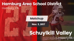 Matchup: Hamburg Area School vs. Schuylkill Valley  2017