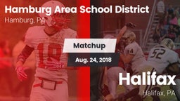 Matchup: Hamburg Area School vs. Halifax  2018