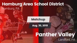 Matchup: Hamburg Area School vs. Panther Valley  2019