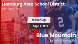 Matchup: Hamburg Area School vs. Blue Mountain  2019