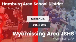 Matchup: Hamburg Area School vs. Wyomissing Area JSHS 2019