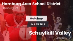 Matchup: Hamburg Area School vs. Schuylkill Valley  2019