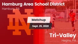 Matchup: Hamburg Area School vs. Tri-Valley  2020