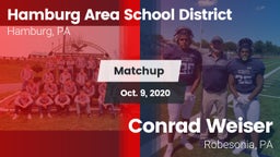 Matchup: Hamburg Area School vs. Conrad Weiser  2020