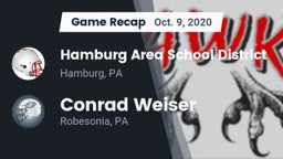 Recap: Hamburg Area School District vs. Conrad Weiser  2020