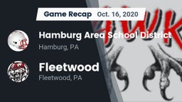 Recap: Hamburg Area School District vs. Fleetwood  2020
