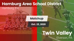 Matchup: Hamburg Area School vs. Twin Valley  2020
