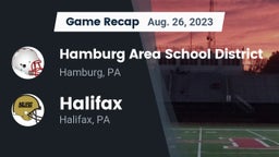 Recap: Hamburg Area School District vs. Halifax  2023