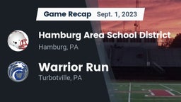 Recap: Hamburg Area School District vs. Warrior Run  2023