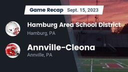 Recap: Hamburg Area School District vs. Annville-Cleona  2023
