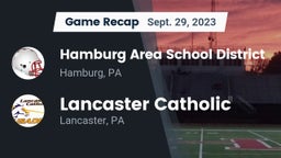 Recap: Hamburg Area School District vs. Lancaster Catholic  2023