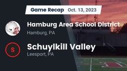 Recap: Hamburg Area School District vs. Schuylkill Valley  2023