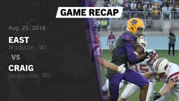 Recap: East  vs. Craig  2016