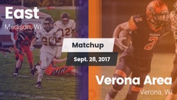 Matchup: East vs. Verona Area  2017