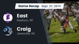 Recap: East  vs. Craig  2019