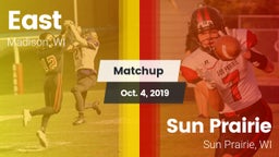 Matchup: East vs. Sun Prairie 2019