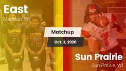 Matchup: East vs. Sun Prairie 2020