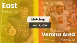 Matchup: East vs. Verona Area  2020