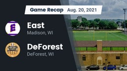 Recap: East  vs. DeForest  2021