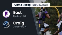 Recap: East  vs. Craig  2022