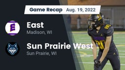 Recap: East  vs. Sun Prairie West  2022