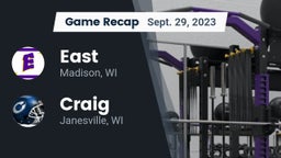 Recap: East  vs. Craig  2023