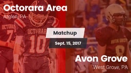 Matchup: Octorara Area vs. Avon Grove  2017