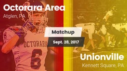 Matchup: Octorara Area vs. Unionville  2017