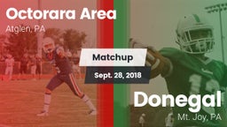 Matchup: Octorara Area vs. Donegal  2018