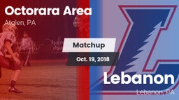 Matchup: Octorara Area vs. Lebanon  2018