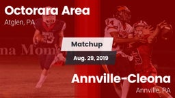 Matchup: Octorara Area vs. Annville-Cleona  2019