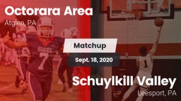 Matchup: Octorara Area vs. Schuylkill Valley  2020