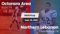Matchup: Octorara Area vs. Northern Lebanon  2020