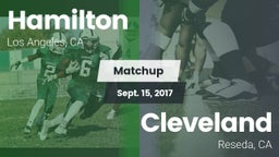 Matchup: Hamilton vs. Cleveland  2017