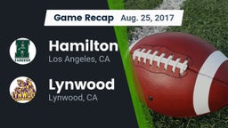 Recap: Hamilton  vs. Lynwood  2017