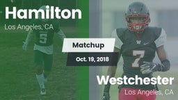 Matchup: Hamilton vs. Westchester  2018