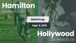 Matchup: Hamilton vs. Hollywood  2019