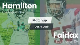 Matchup: Hamilton vs. Fairfax 2019