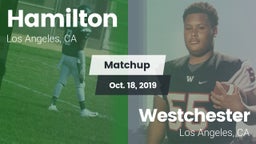 Matchup: Hamilton vs. Westchester  2019