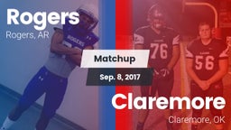 Matchup: Rogers  vs. Claremore  2017