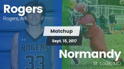 Matchup: Rogers  vs. Normandy  2017